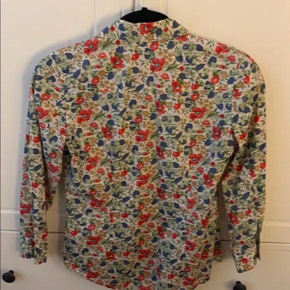 Theory floral blouse - Picture 2 of 4